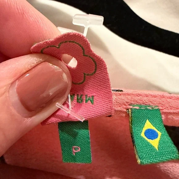 Farm Rio Floral Pink Wrap Maxi Dress P/S - Picture 4 of 4